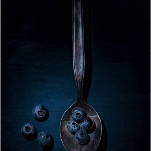 Spoon, Heiderbeere, blueberry, food
